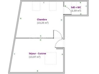  Appartement � vendre 2 pi�ces 32 m�