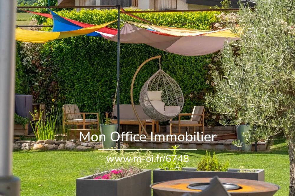 Vente Maison Référence : 6748-TCA. - Maison 6 pièces de 2016 - terrain entièrement clos - DPE A - Piscine - à La Balme-de-Sillingy (74330) La balme de sillingy