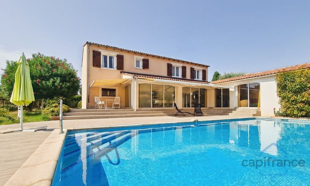 Vente Maison MAISON FAMILIALE de 222m² ou 2 HABITATIONS INDEPENDANTES - PISCINE - Terrain de 830m² - CASTRIES (34) Castries