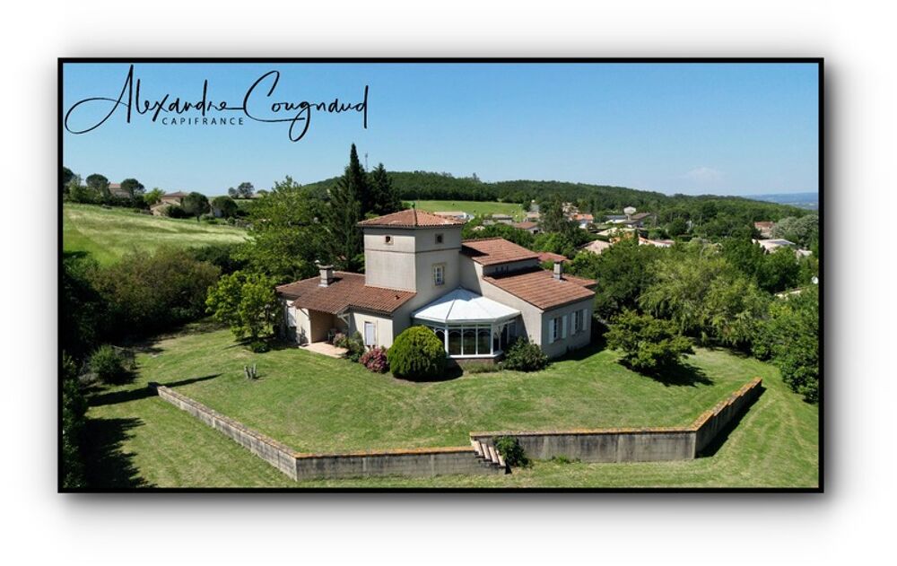A vendre Escoussens (81) - Maison de caractère 180 m²  4 chambres - Vue Montagne Noire  Terrain 2 725 m²