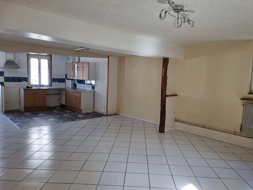 Maison plein centre-bourg avec 3 chambres, grand séjour