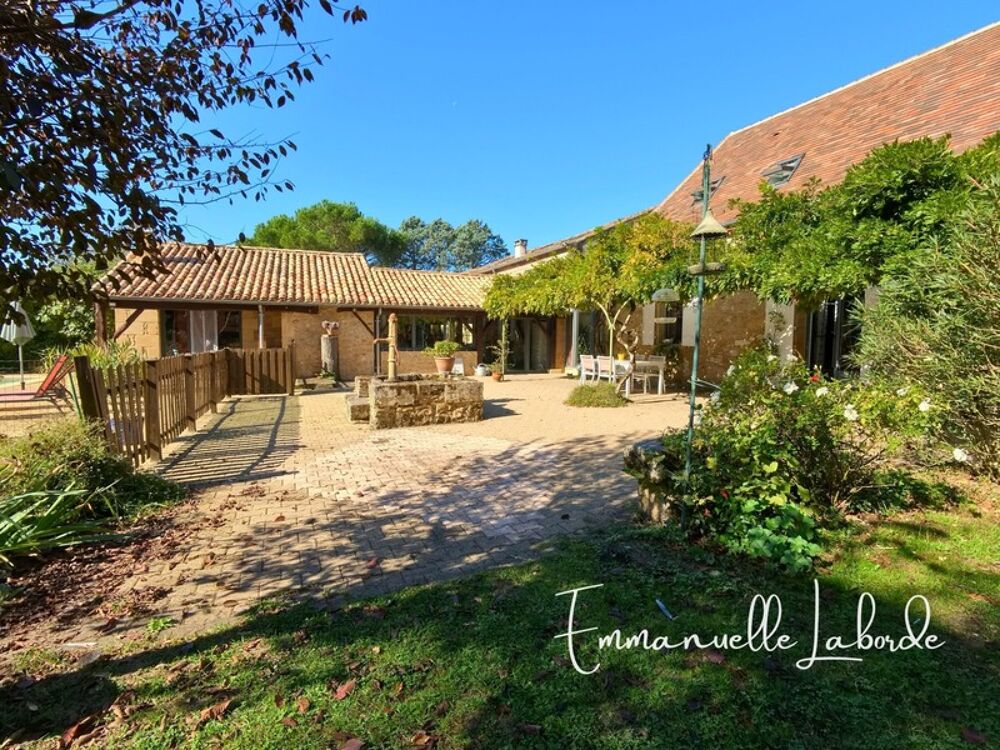 Maison Dordogne piscine grange proche Bergerac