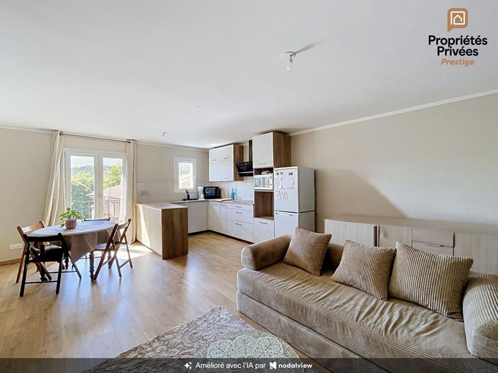Maison de Village T3 65m² Rénovée , Garage 30m² + Jardin 60m² BRAS (83149)