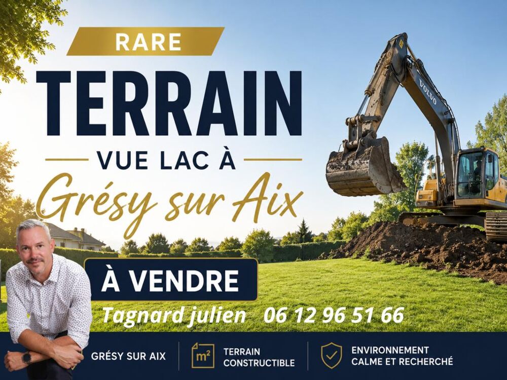 Vente Terrain Terrain Gresy sur aix