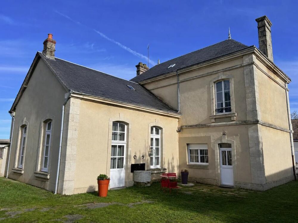 Ancienne école XIXe  Maison 180 m²  Perche proche Bellême