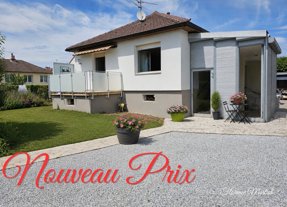 Maison individuelle T4  DPE C, grand balcon et sous-sol complet à Marsannay-la-Côte (21)