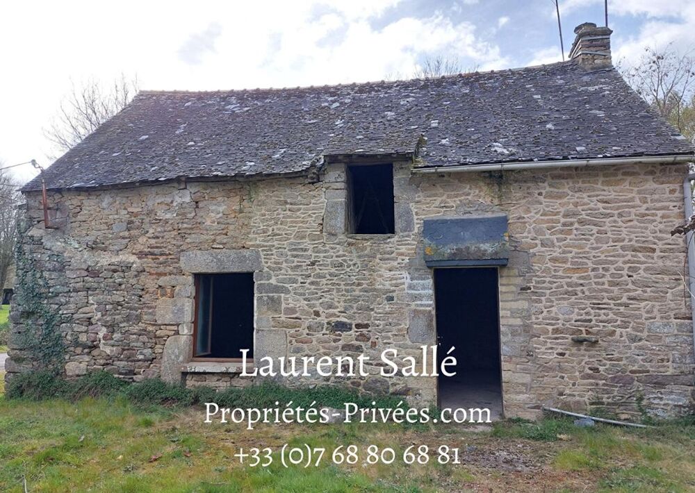 Vente Terrain LARRÉ (56230): Terrain  de 780 m²  avec bâtisse en pierres à rénover Larre