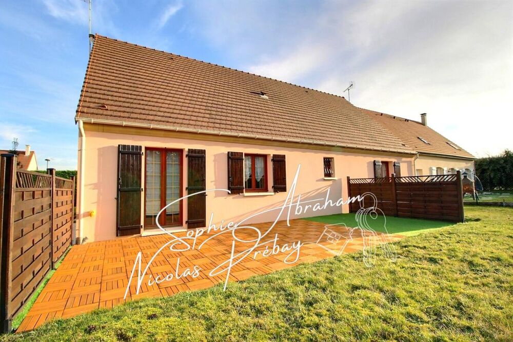 Vente Maison Maison de plain-pied, 4 chambres, garage et jardin Angerville