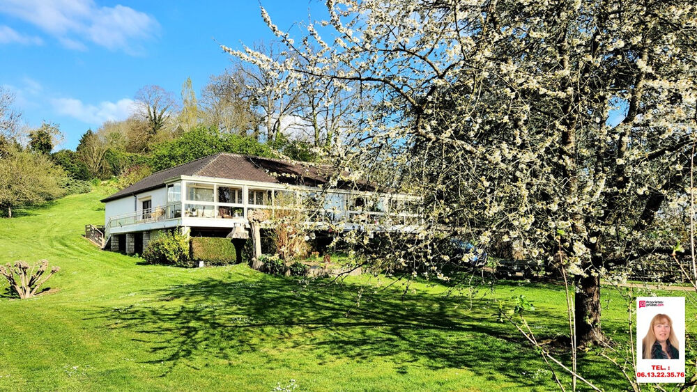 Exclusivité - Houlbec Cocherel - Au calme, agréable maison de 191.55 m2 - 4 chambres - sur 3.117 m2 de terrain - Prix : 275