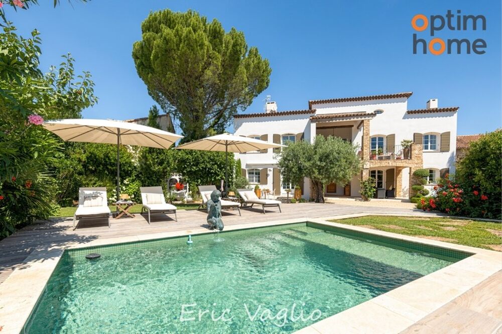 Vente Maison Trets à 20 mn d'Aix-en-Provence - Vente Villa T9 de 312 m2 sur un terrain de 1380 m2 avec piscine, au calme et sans vis à vis Trets