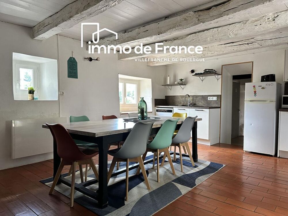 Vente Maison Villefranche de Rouergue, maison en pierre 2 chambres 69 m2 Villefranche de rouergue