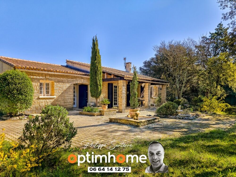 Villa plain-pied 5 pièces avec grand jardin à Saint Siffret