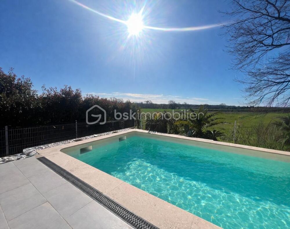 Vente Maison Maison récente de 113 m2 de plain-pied avec piscine, 3 chambres Saint hilaire de brethmas