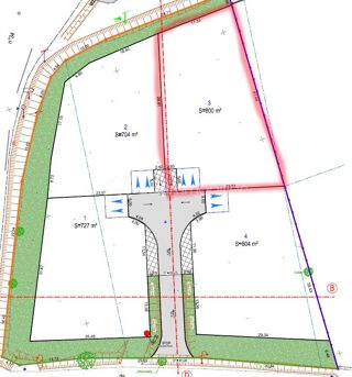  Terrain � vendre 800 m�