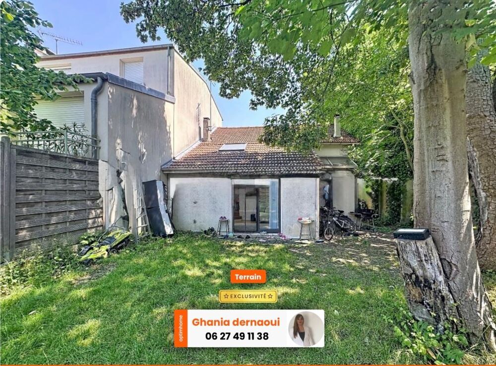 RARE A NOGENT-SUR-MARNE  Maison 3 pièces 75 m² + terrain 419 m² À 2 MINUTES DU RER E