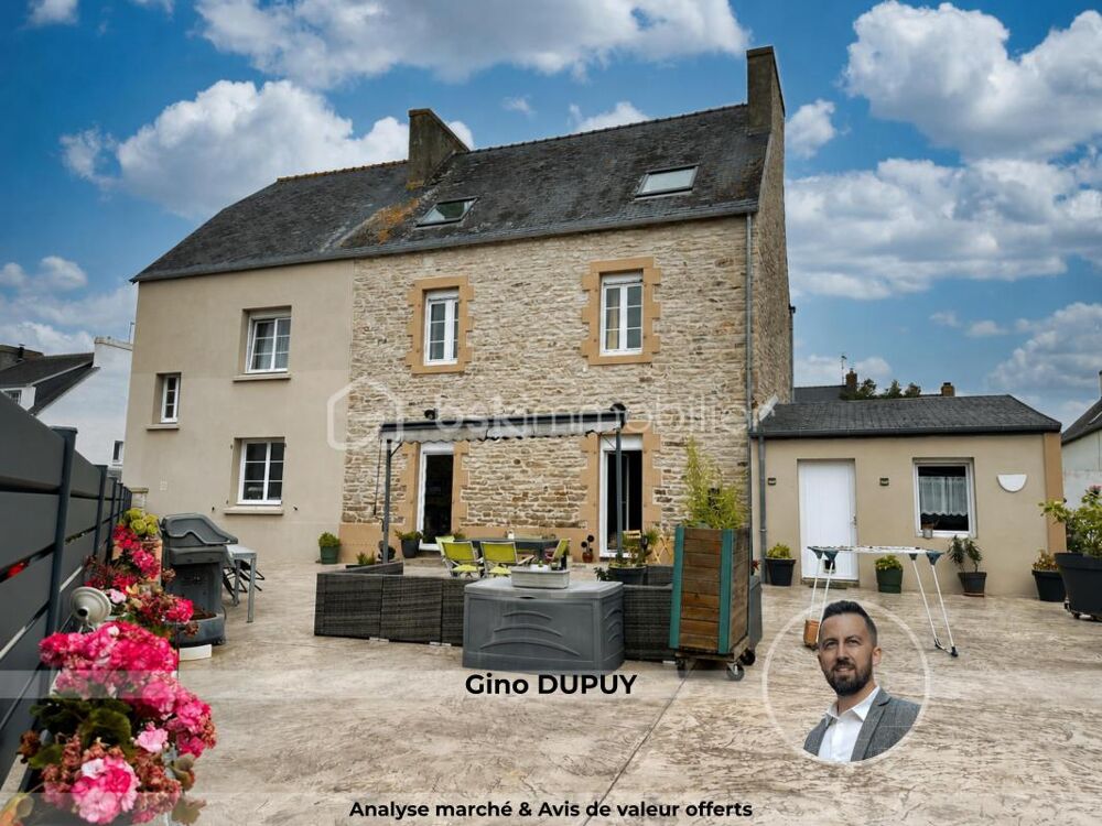 Vente Propriété/Château POULDREUZIC – PROPRIÉTÉ DE CARACTÈRE – 212 M² HABITABLES – JUSQU'À 290 M² DE POTENTIEL – 3 HABITATIONS POSSIBLES Pouldreuzic