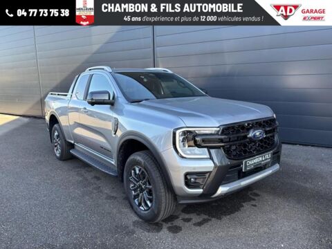 Ford Ranger SUPER CABINE 2.0 ECOBLUE 205 CH BVA10 e-4WD WILDTRAK PRIX : 2025 occasion La Grand-Croix 42320
