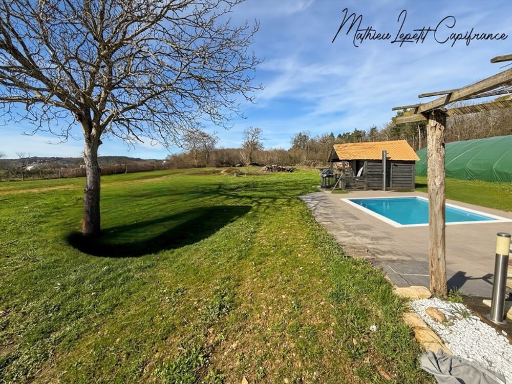 Dpt Dordogne (24), à vendre maison P5 - Terrain de 4321 M² campagne dAntonne-et-Trigonant  120 m²