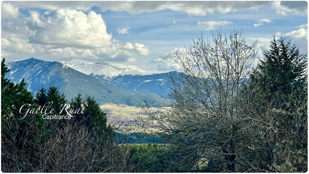 CHALET 3 FACES  VUE MONTAGNE  TERRAIN 800 m²  66210 BOLQUÈRE  GRAND GARAGE