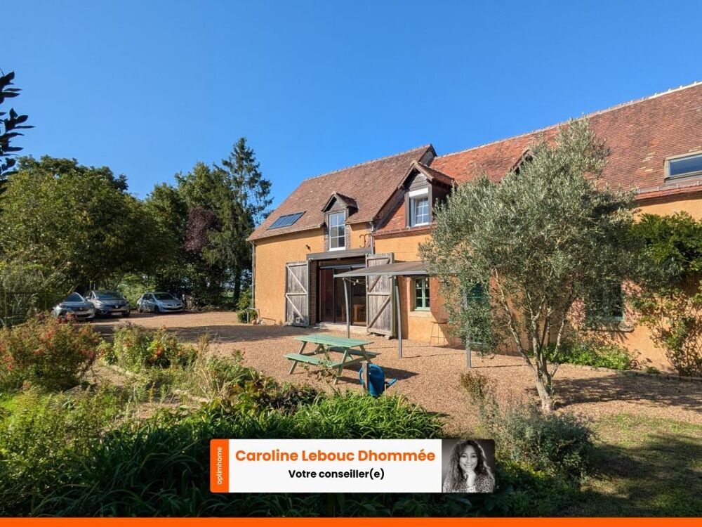 Longère percheronne de 200 m² avec loft/bureau d'artiste de 60 m² et DPE C  À moins de 10 min de la gare (La Ferté-Bernard)