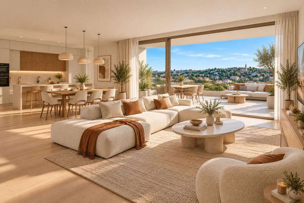 Vente Appartement T4 TASSIN LA DEMIE 81m² - GRANDE TERRASSE - SÉJOUR/CUISINE OUVERTE Tassin la demi lune