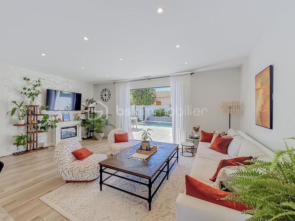 Vente Maison *** MAISON CONTEMPORAINE, 106 M² AVEC PISCINE ET GARAGE – GIGEAN *** Gigean