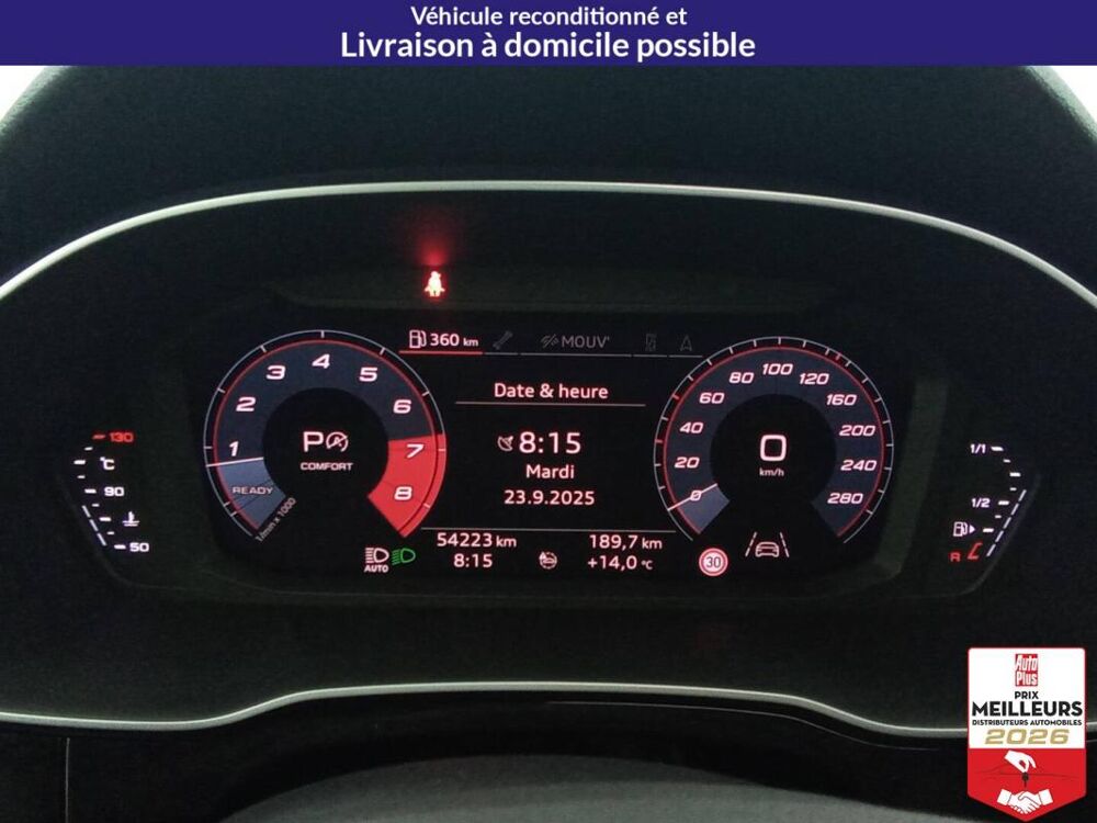 Q3 40 TFSI 190 S tronic 7 Quattro Design Luxe +Toi 2020 occasion 10150 Lavau