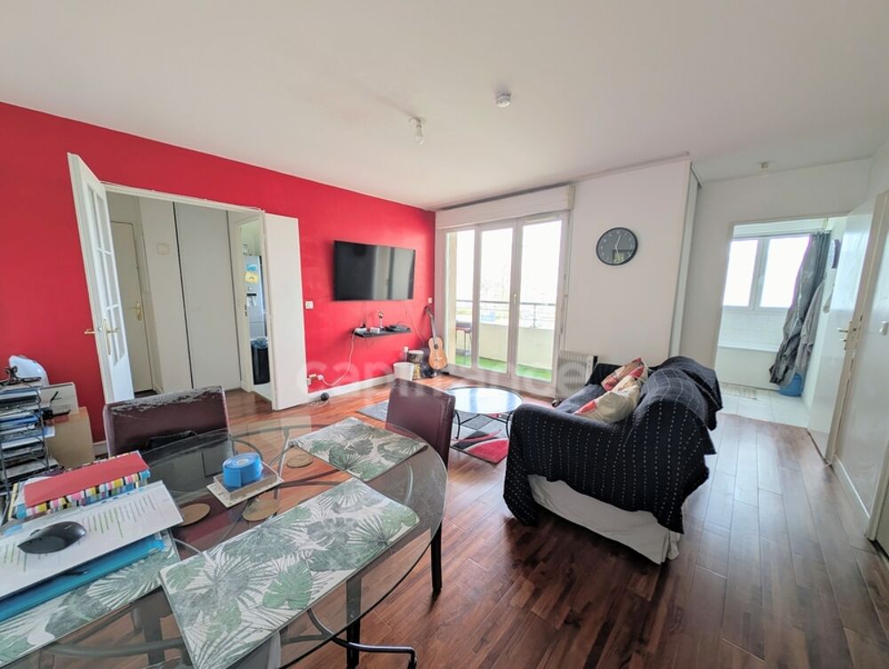 3 pièces lumineux avec balcon, parking et ascenseur