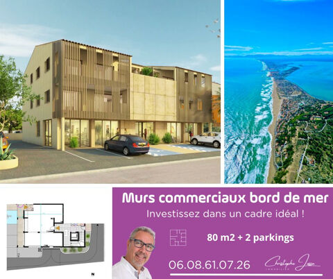 LEUCATE VILLAGE MURS COMMERCIAUX  79.85 m2 259200 11370 Leucate