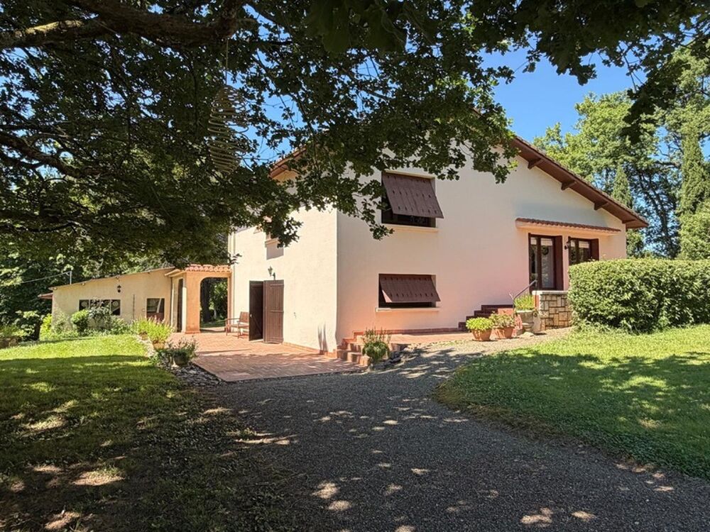 PLAISANCE DU GERS(32) sur les coteaux, PROPRIETE D ARCHITECTE 1965 sur 2HA, Dépendances, un peu cachée , VUE Pyrénées et bois, s