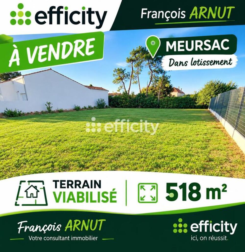 Vente Terrain Terrain Meursac