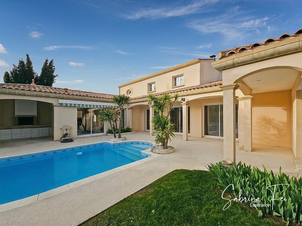 MAISON FAMILIALE DE PLUS DE 165 M²  QUARTIER RÉSIDENTIEL RECHERCHÉ  CALME ABSOLU  SANS VIS-À-VIS  EXPOSITION SUD  PISCINE