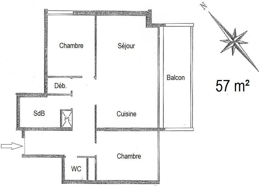 Location Appartement Appartement de 57m2 à louer sur Garches Garches