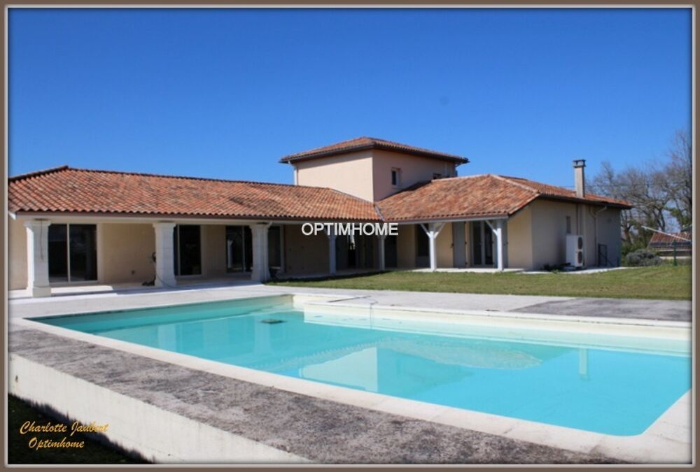 Maison contemporaine avec prestations haut de gamme à 2 min de Chalais