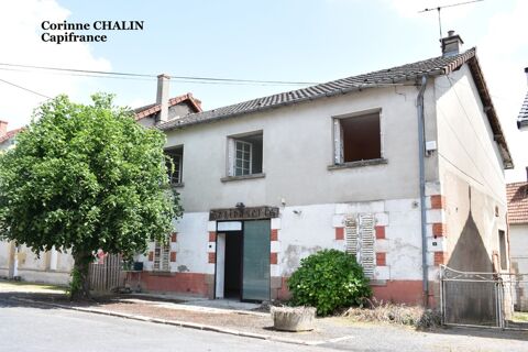   Dpt Allier (03),  vendre MONTCOMBROUX LES MINES ancien commerce avec deux appartements Maison - 10 pice(s) - 205 m