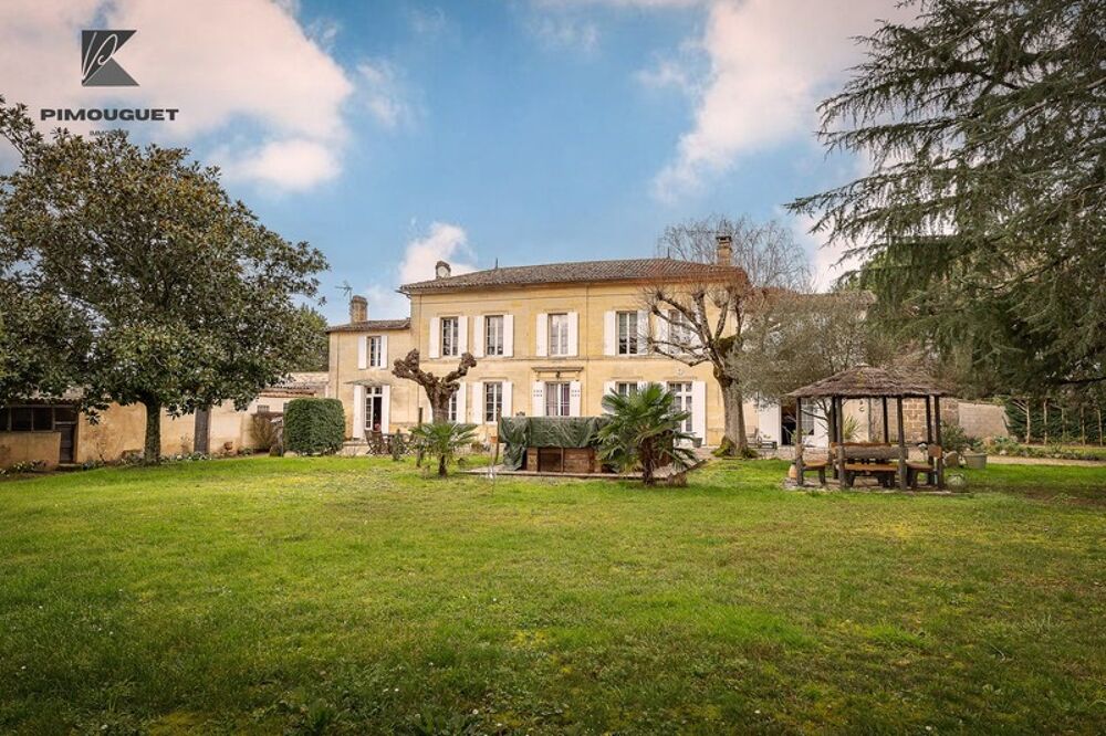 Vente Propriété/Château Maison Girondine du 19ème Siècle Saint emilion