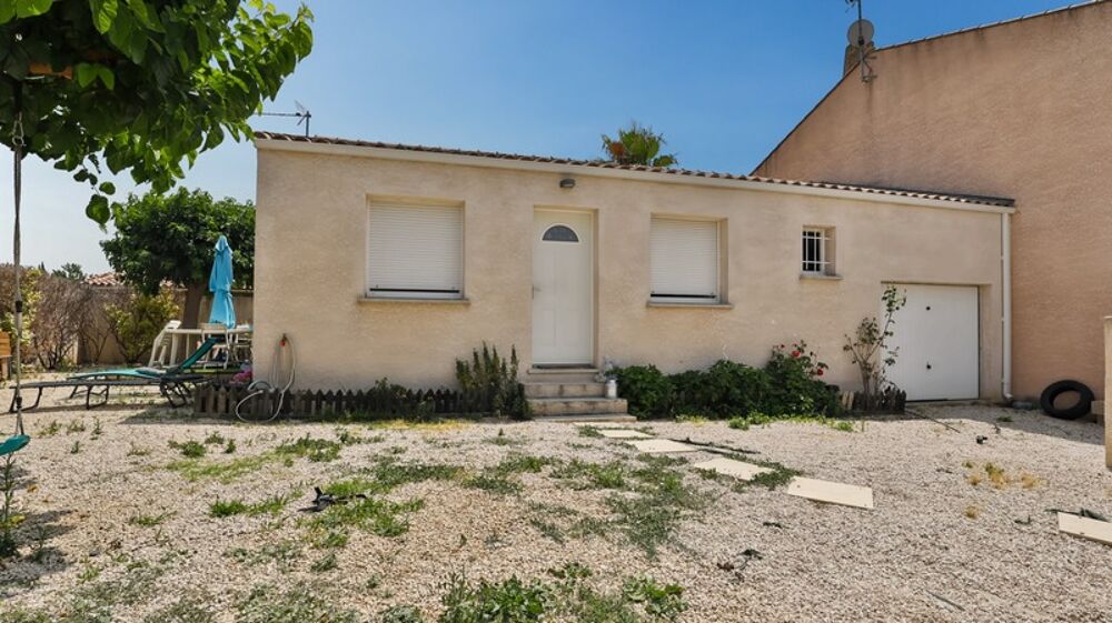 Vente Maison ? Maison 3 faces, Plain-pied 4 pièces  94 m²– Montady (34) – Calme, lumineux et accessible Montady