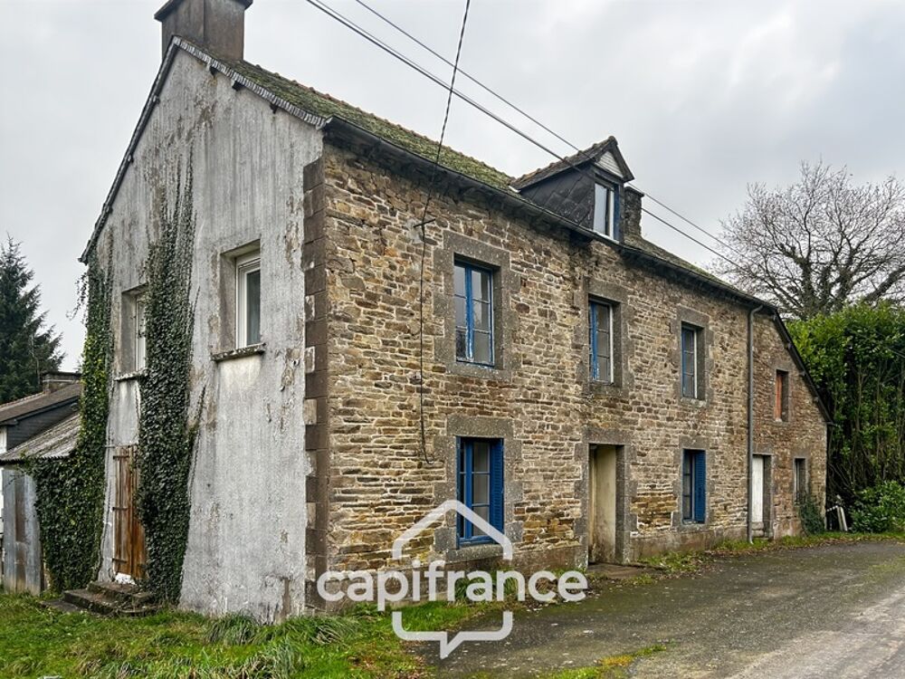 Vente Maison Maison en pierre avec dépendances et grand terrain – Environnement boisé et calme – La Motte (22600) La motte