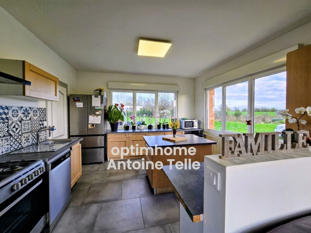 59360 ORS  MAISON INDIVIDUELLE SEMI PLAIN-PIED SUR ENV. 1Ha - ECRIN DE VERDURE ENTRE AVESNOIS THIERACHE CAMBRESIS