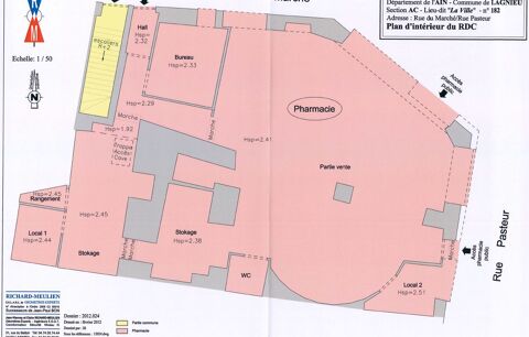   LAGNIEU - COMMERCE 120 m² 