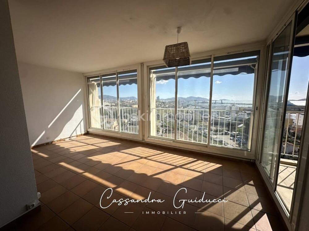 Bel appartement T4 traversant - 6ème étage - Vue Mer