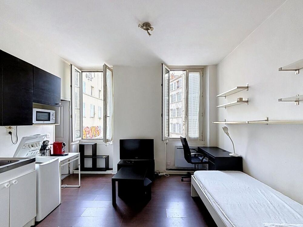 Location Appartement Studio meublé de 18 m² – Rue Estelle / Quartier Notre-Dame du Mont (Marseille 6e) Marseille 6