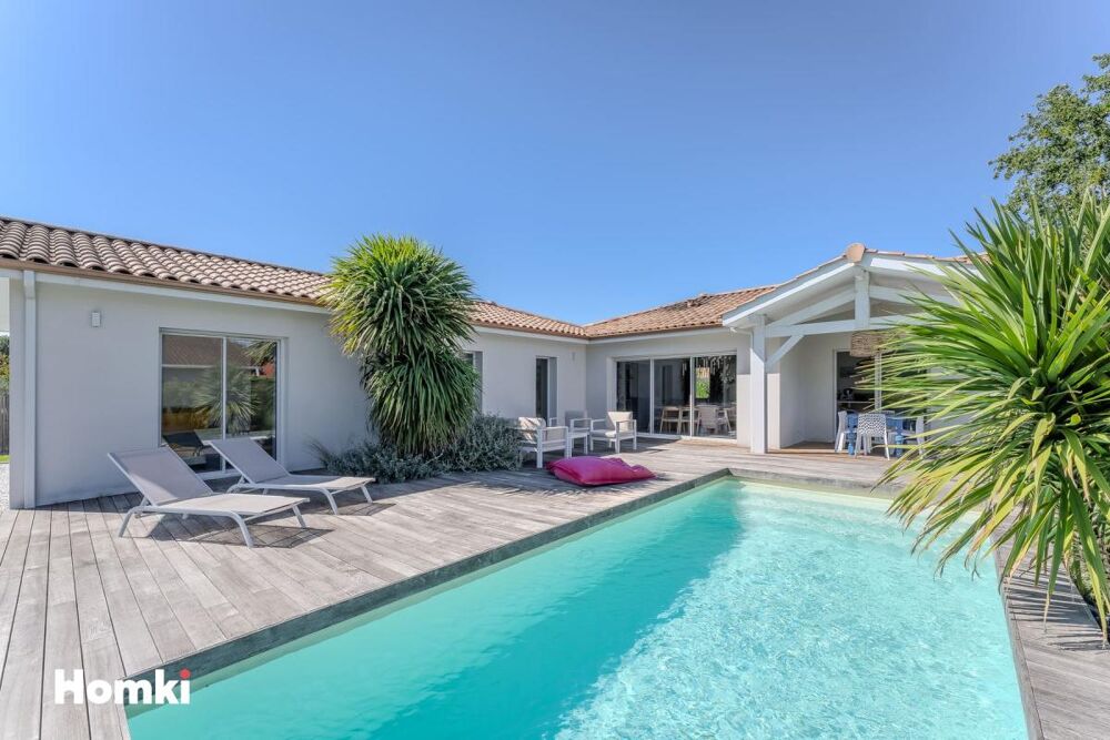 SANGUINET  Maison récente, 3chambres, piscine sur 1 168m² de terrain