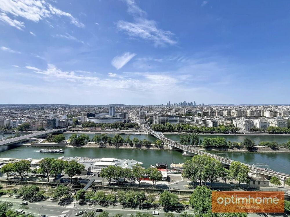Vente Appartement APPARTEMENT D'EXCEPTION 109m² CAVE & PARKING - PARIS 15?  FRONT DE SEINE - VENTE EN NUE PROPRIETE Paris 15