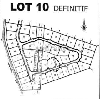  Terrain  vendre 750 m