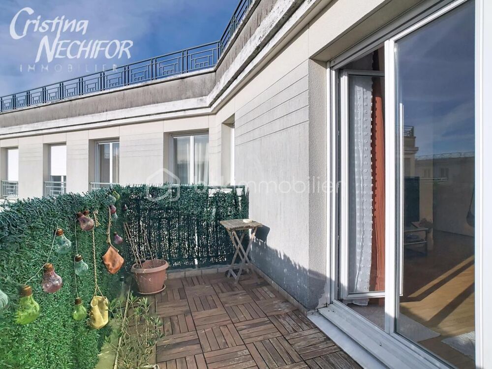 Vente Appartement Superbe F3 au Dernier étage avec Balcon, 2 places de Parking et Cave  – Quartier du Parc des Frênes Montevrain