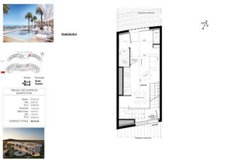  Appartement � vendre 2 pi�ces 49 m�