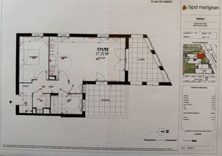  Appartement � vendre 2 pi�ces 57 m�