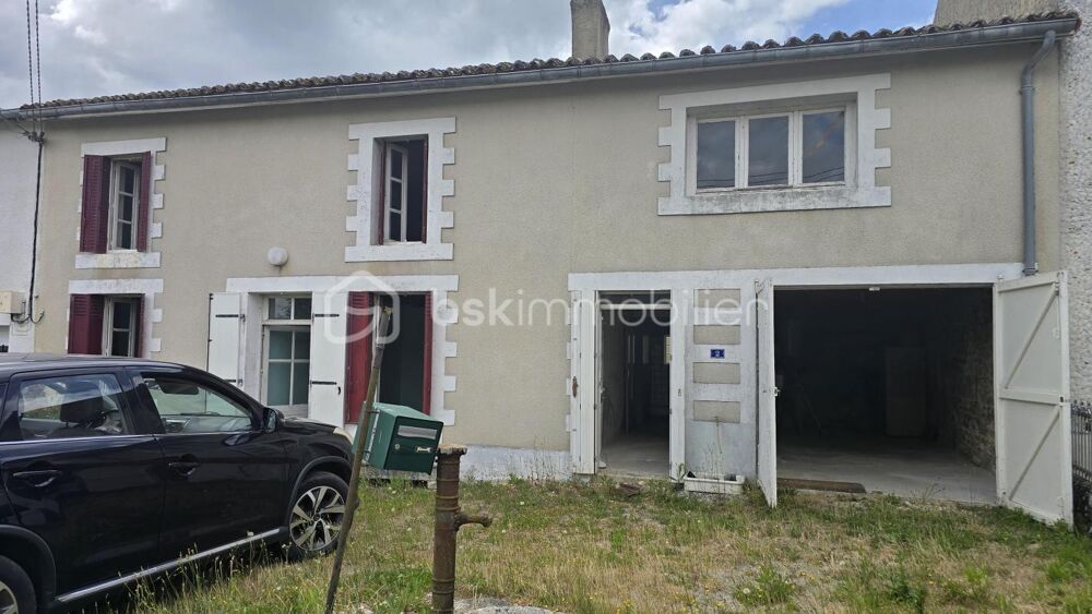 Opportunité ! Maison à rénover, de 102 m², deux chambres, Terrain, garage