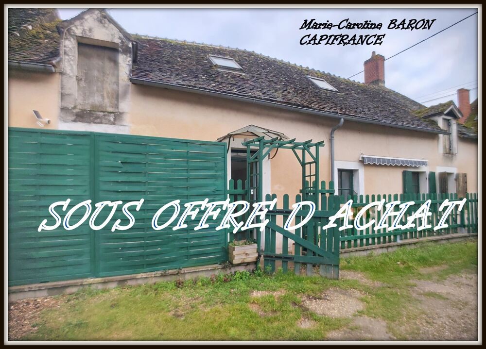 Maison de plain pied 1 chambre SAINT GENOU (36)